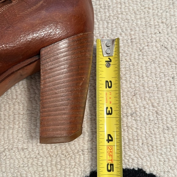 Steven by Steve Madden Brown Lace Up Boots - Picture 4 of 7